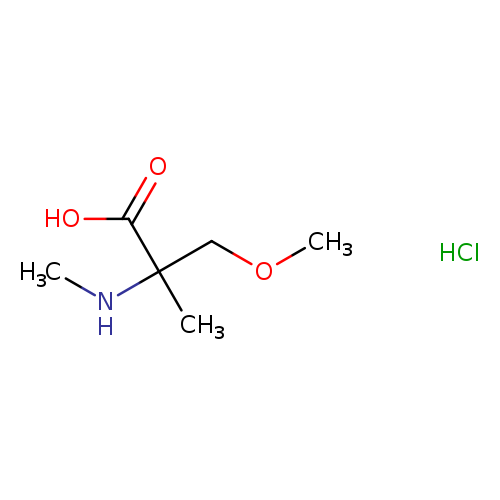 3-methoxy-2-methyl-2-(methylamino)propanoic acid hydrochloride
