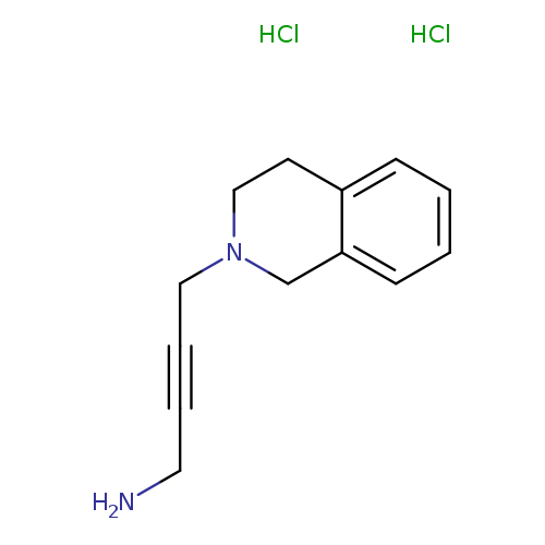 [4-(3,4-Dihydroisoquinolin-2(1h)-yl)but-2-yn-1-yl]amine dihydrochloride