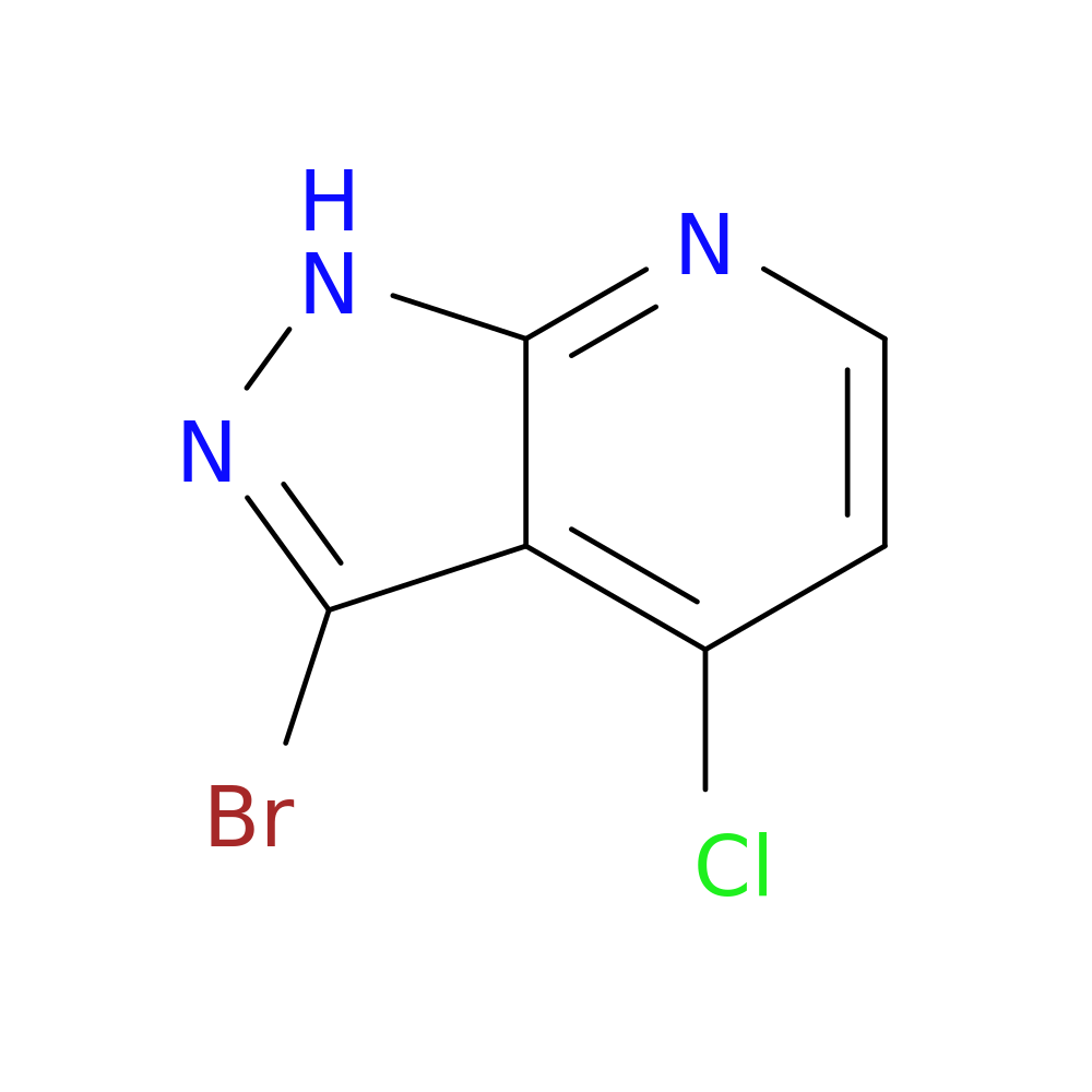 3-Bromo-4-chloro-1H-pyrazolo[3,4-b]pyridine