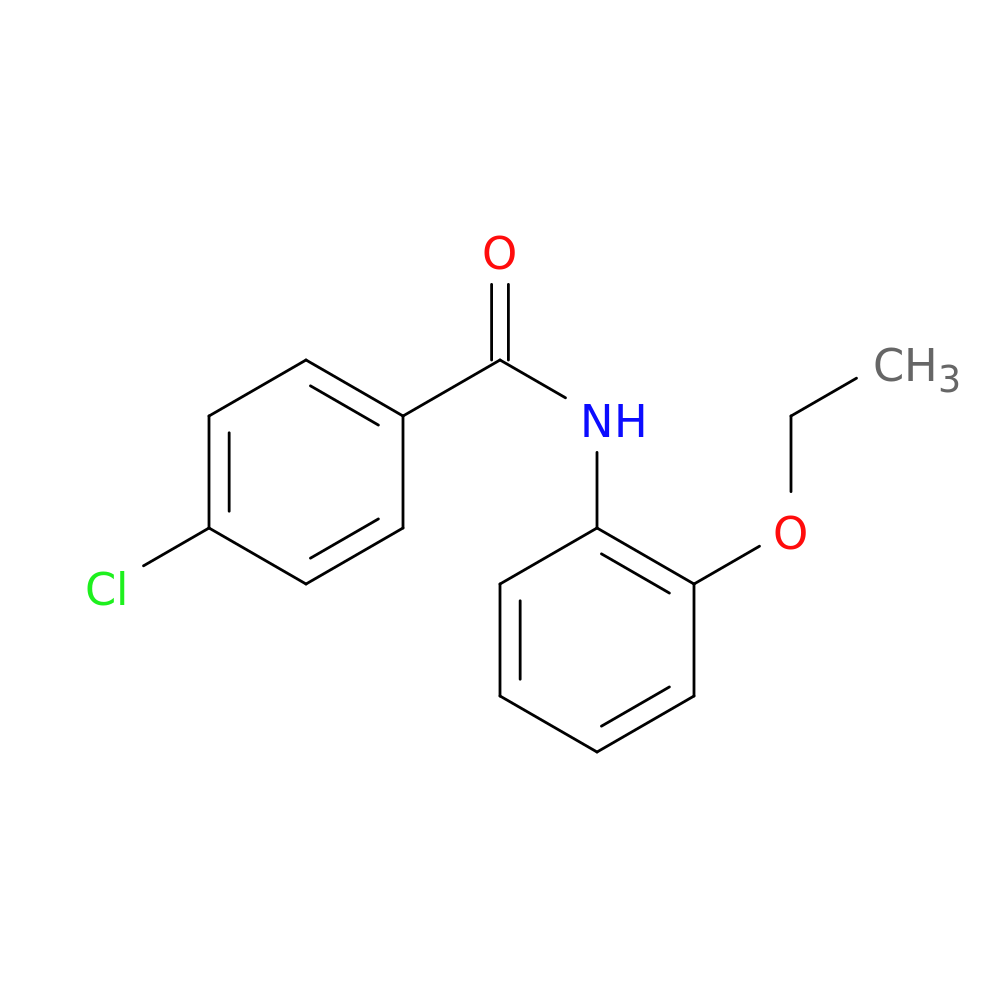 4-chloro-N-(2-ethoxyphenyl)benzamide