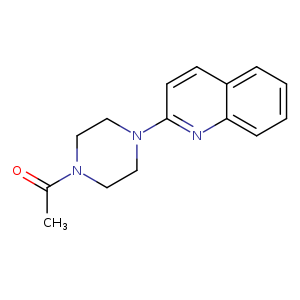 1-[4-(quinolin-2-yl)piperazin-1-yl]ethan-1-one