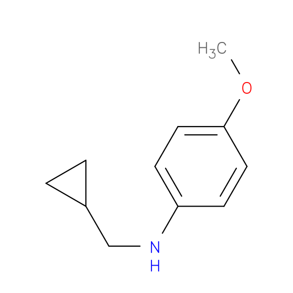 N-(Cyclopropylmethyl)-4-methoxyaniline