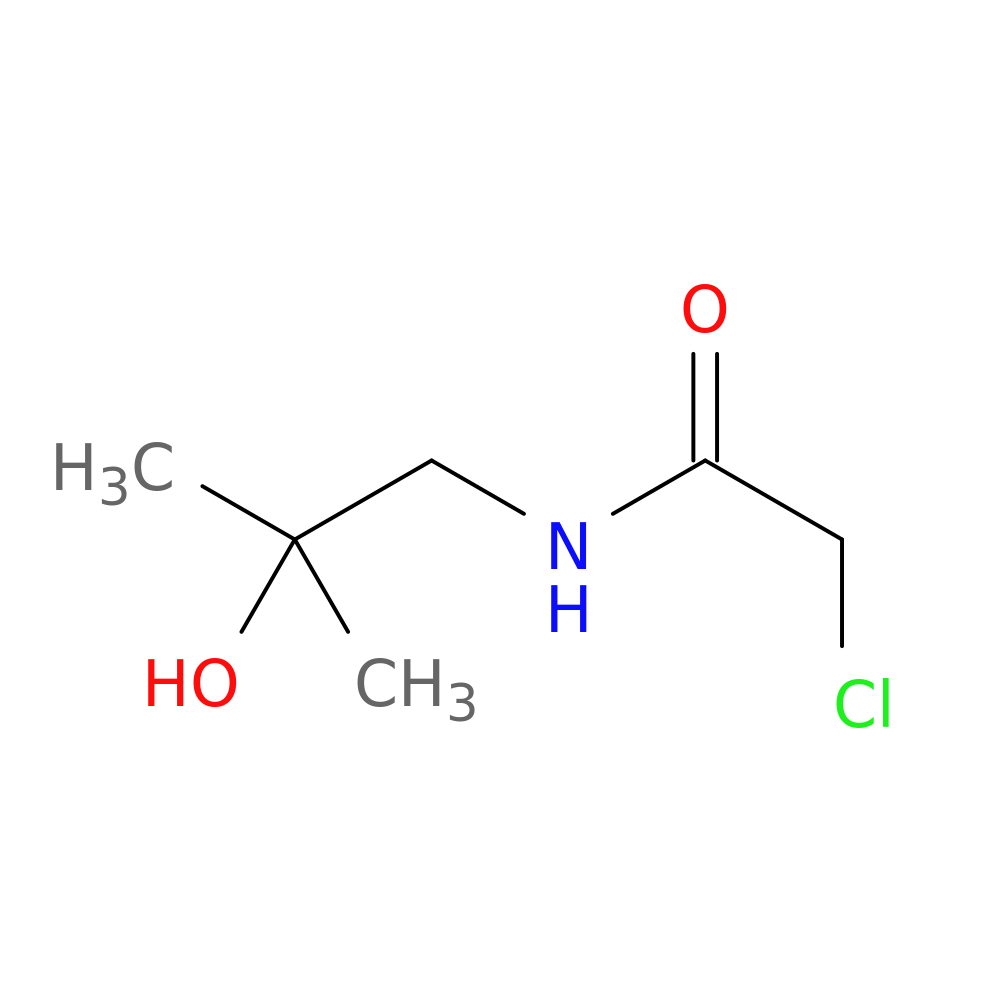 2-chloro-N-(2-hydroxy-2-methylpropyl)acetamide