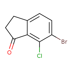 6-BROMO-7-CHLORO-1-INDANONE