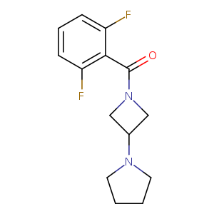 1-[1-(2,6-difluorobenzoyl)azetidin-3-yl]pyrrolidine