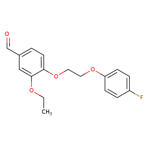 3-ethoxy-4-[2-(4-fluorophenoxy)ethoxy]benzaldehyde