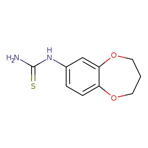 (3,4-dihydro-2H-1,5-benzodioxepin-7-yl)thiourea