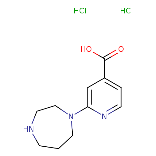 2-(1,4-diazepan-1-yl)pyridine-4-carboxylic acid dihydrochloride