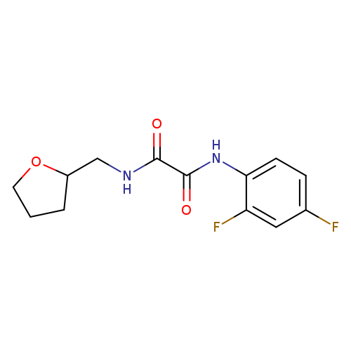 N'-(2,4-difluorophenyl)-N-[(oxolan-2-yl)methyl]ethanediamide