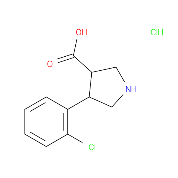 (+/-)-Trans-4-(2,3-dichloro-phenyl)-pyrrolidine-3-carboxylic acid-hcl