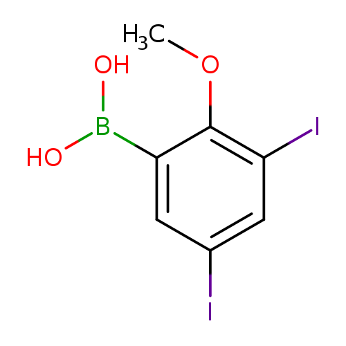 3,5-Diiodo-2-methoxyphenylboronic acid