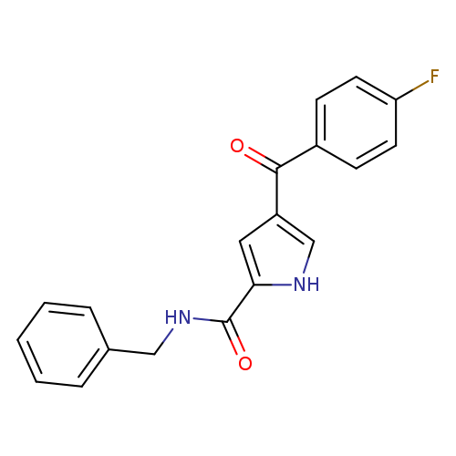 N-benzyl-4-(4-fluorobenzoyl)-1H-pyrrole-2-carboxamide