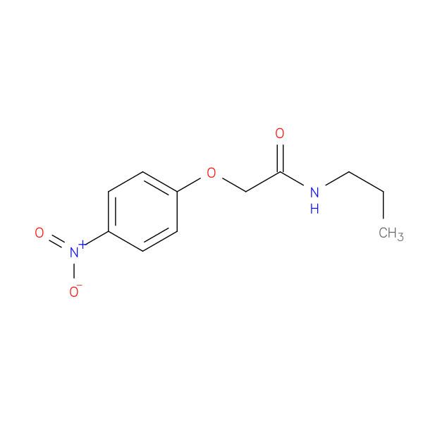 2-(4-nitrophenoxy)-N-propylacetamide