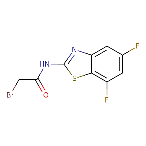 2-(Bromoacetamido)-5,7-difluoro-1,3-benzothiazole