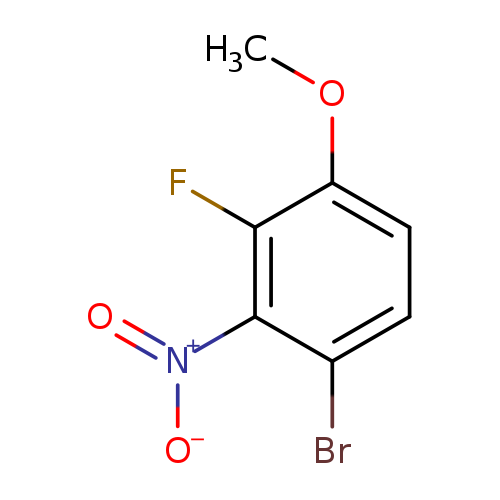 1-Bromo-3-fluoro-4-methoxy-2-nitrobenzene