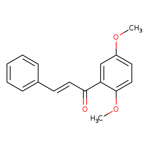(2E)-1-(2,5-dimethoxyphenyl)-3-phenylprop-2-en-1-one