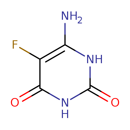2,4(1H,3H)-Pyrimidinedione, 6-amino-5-fluoro- (9CI)
