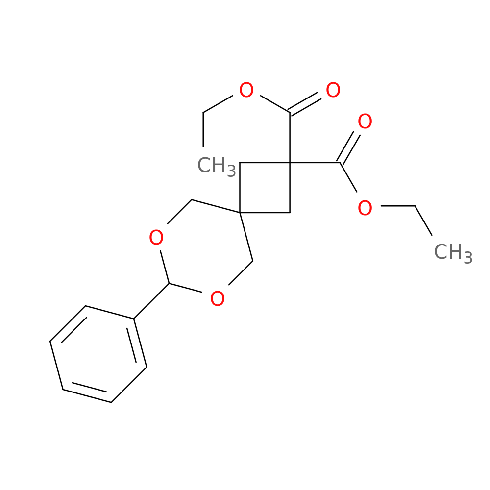 2,2-Diethyl 7-phenyl-6,8-dioxaspiro[3.5]nonane-2,2-dicarboxylate