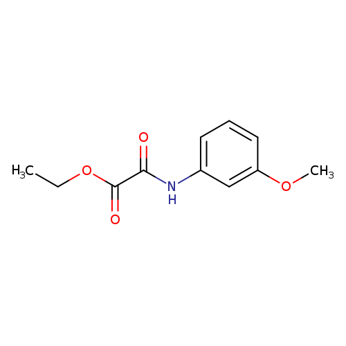 ACETIC ACID, 2-[(3-METHOXYPHENYL)AMINO]-2-OXO-, ETHYL ESTER