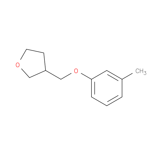 3-[(3-methylphenoxy)methyl]oxolane