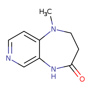1-Methyl-2,3-dihydro-1H-pyrido[3,4-b][1,4]diazepin-4(5H)-one