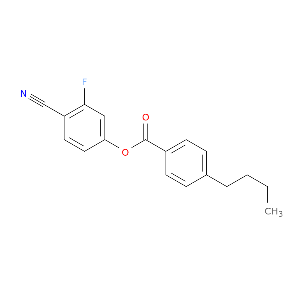 4-Cyano-3-fluorophenyl 4-butylbenzoate