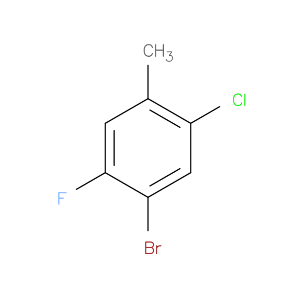 1-Bromo-5-chloro-2-fluoro-4-methylbenzene