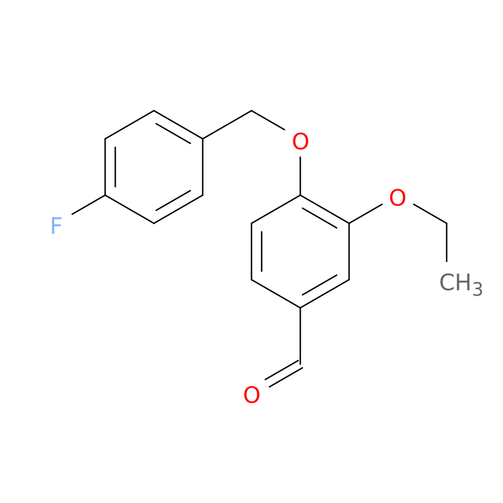 3-Ethoxy-4-[(4-fluorobenzyl)oxy]benzaldehyde