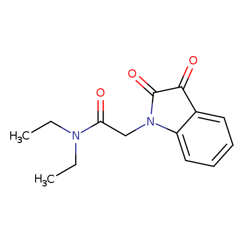 2-(2,3-Dioxo-2,3-dihydro-1H-indol-1-yl)-N,N-diethylacetamide