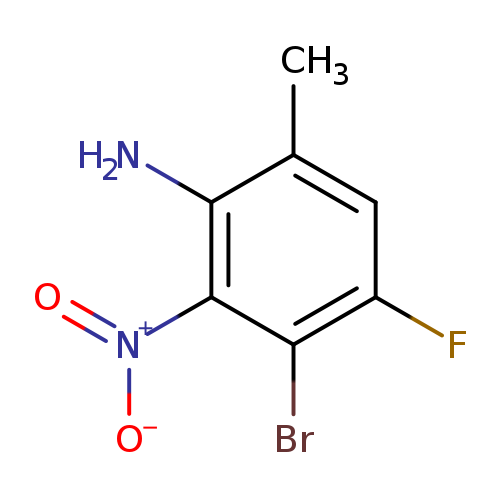 3-bromo-4-fluoro-6-methyl-2-nitroaniline