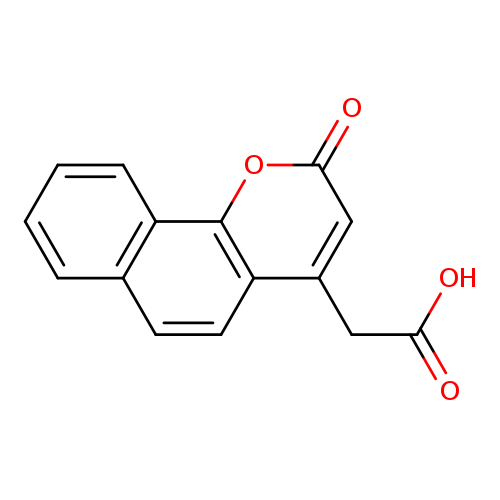 2H-Naphtho[1,2-b]pyran-4-acetic acid, 2-oxo-