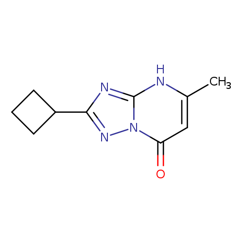 2-Cyclobutyl-5-methyl[1,2,4]triazolo[1,5-a]pyrimidin-7(4h)-one