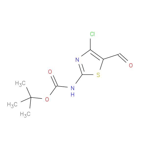 tert-Butyl (4-chloro-5-formylthiazol-2-yl)carbamate