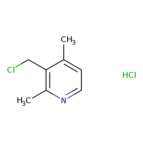 Pyridine, 3-(chloromethyl)-2,4-dimethyl-, hydrochloride (1:1)