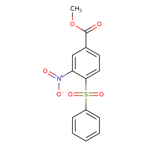 Methyl 3-nitro-4-(phenylsulfonyl)benzoate