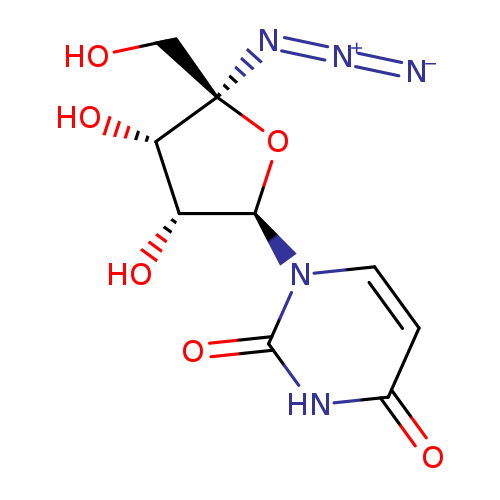 Uridine, 4'-C-azido-