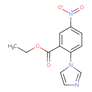 Ethyl 2-(1h-imidazol-1-yl)-5-nitrobenzoate