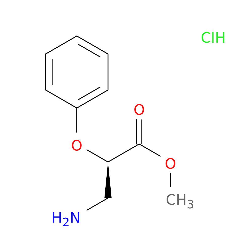 methyl (2R)-3-amino-2-phenoxypropanoate hydrochloride