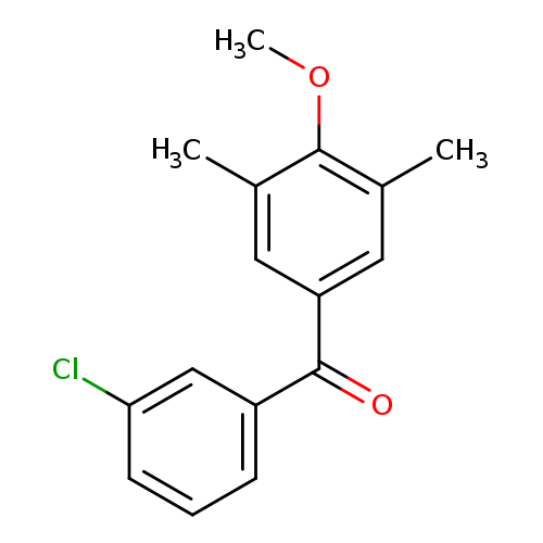 3-Chloro-3',5'-dimethyl-4'-methoxybenzophenone