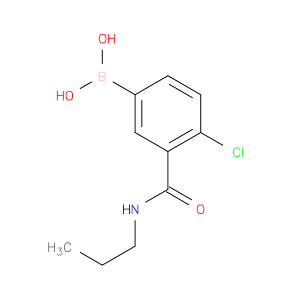 (4-Chloro-3-(Propylcarbamoyl)Phenyl)Boronic Acid