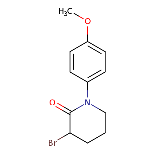 3-bromo-1-(4-methoxyphenyl)piperidin-2-one
