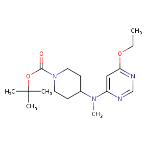tert-Butyl 4-((6-ethoxypyrimidin-4-yl)(methyl)amino)piperidine-1-carboxylate
