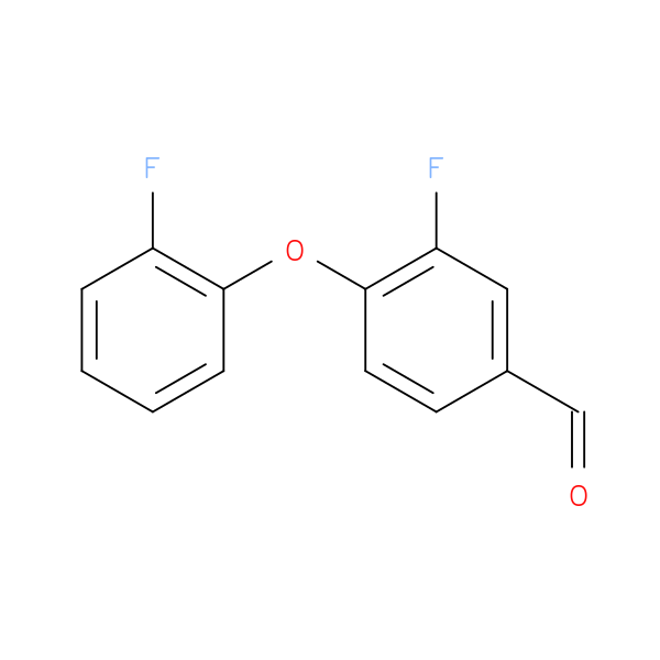 3-Fluoro-4-(2-fluorophenoxy)benzaldehyde