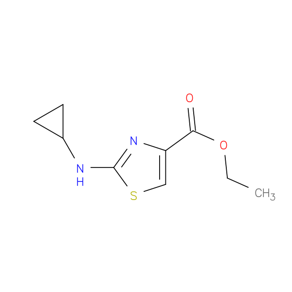 ethyl 2-(cyclopropylamino)-1,3-thiazole-4-carboxylate