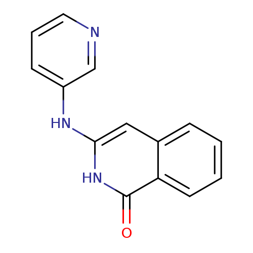 3-[(pyridin-3-yl)amino]-1,2-dihydroisoquinolin-1-one