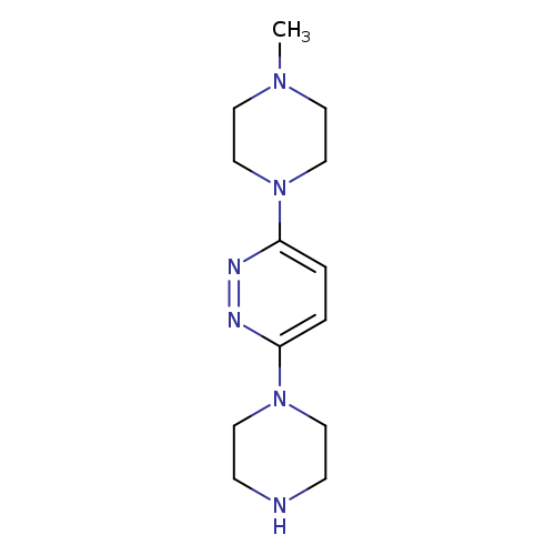 3-(4-methylpiperazin-1-yl)-6-piperazin-1-ylpyridazine