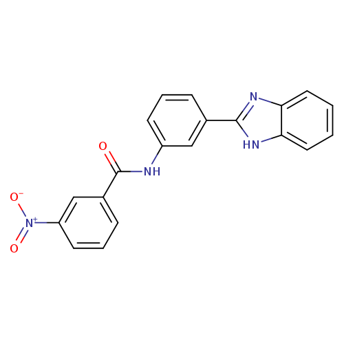 N-[3-(1H-1,3-benzodiazol-2-yl)phenyl]-3-nitrobenzamide