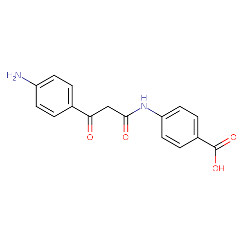 4-([3-(4-Aminophenyl)-3-oxopropanoyl]amino)benzoic acid