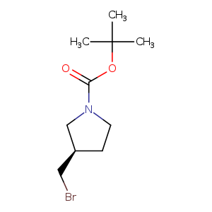 3(R)-Bromomethyl-pyrrolidine-1-carboxylic acid tert-butyl ester