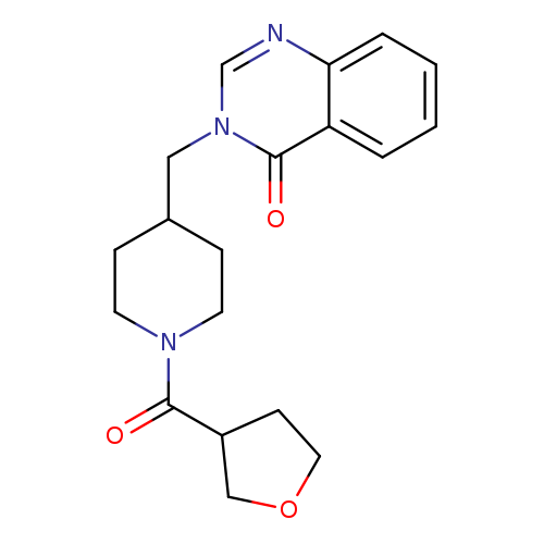 3-{[1-(oxolane-3-carbonyl)piperidin-4-yl]methyl}-3,4-dihydroquinazolin-4-one